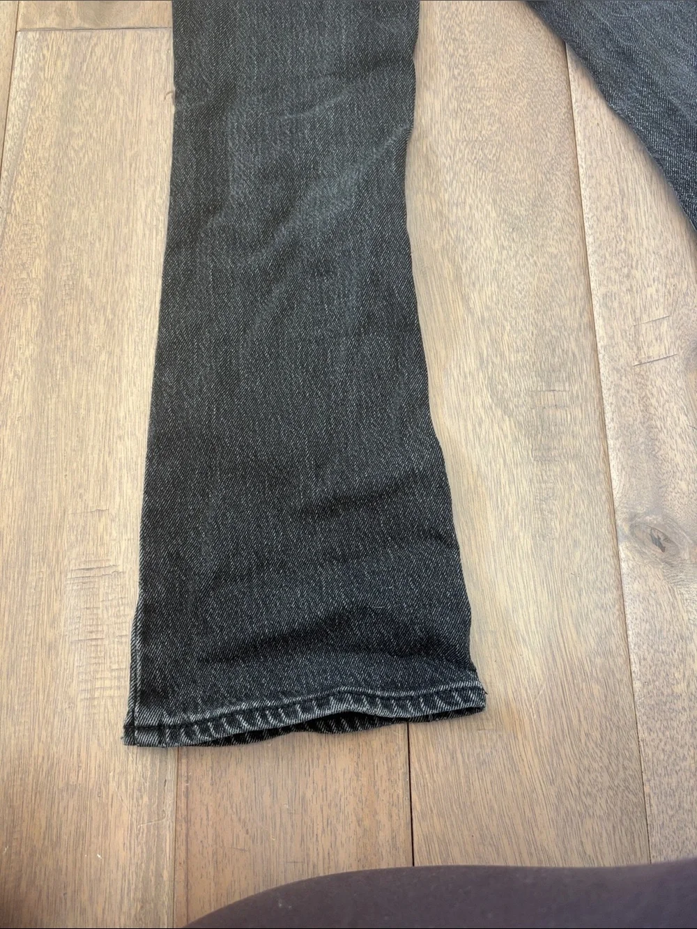 Old Navy girls faded black Jeans - high rise flare jeans